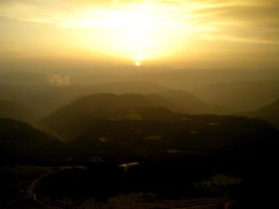 018-Sonnenuntergang an der Rosengartenhuette